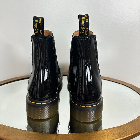 Dr. Martens Shiny Black Chelsea Boots - Picture 5 of 7